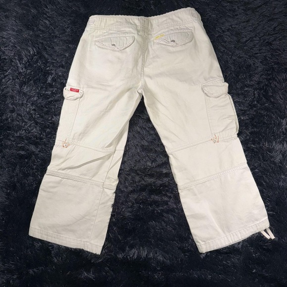 US Polo Assn Pants Womens 7/8 Cargo Utility Pockets Adjustable Waist Casual - Picture 9 of 9